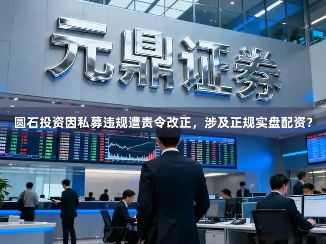 圆石投资因私募违规遭责令改正，涉及正规实盘配资？