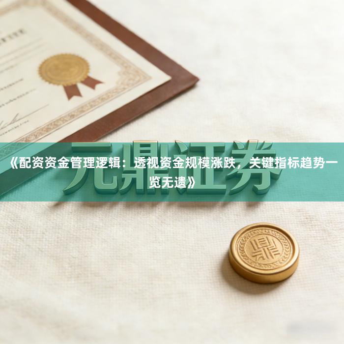 《配资资金管理逻辑：透视资金规模涨跌，关键指标趋势一览无遗》