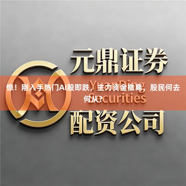 惊！刚入手热门AI股即跌，主力资金撤离，股民何去何从？