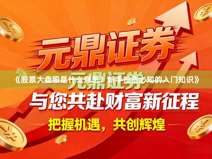 《股票大盘股是什么意思？新手投资必知的入门知识》