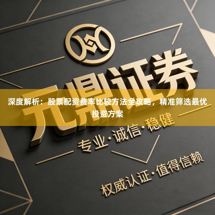 深度解析：股票配资费率比较方法全攻略，精准筛选最优投资方案
