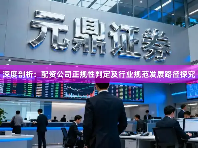 深度剖析：配资公司正规性判定及行业规范发展路径探究