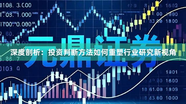 深度剖析:投资判断方法如何重塑行业研究新视角